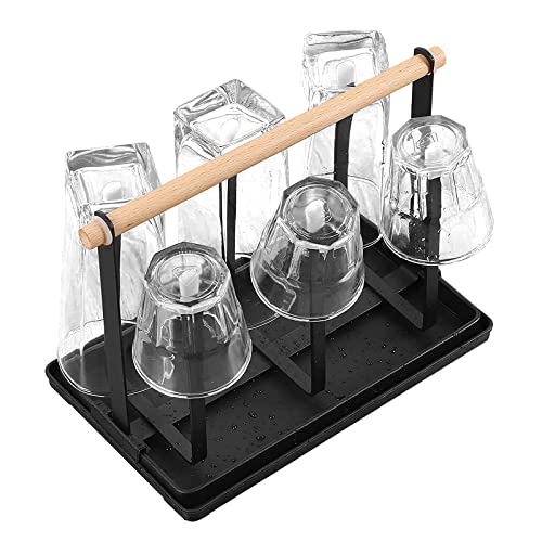 Nizirioo Flaschenhalter Flaschenabtropfgestell Mit Abnehmbarer Abtropfmatte...