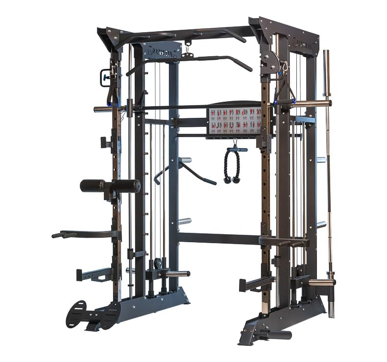 ION Fitness Multistation IF1000 Kabelzug 2:1 Olympische Scheiben 110kg