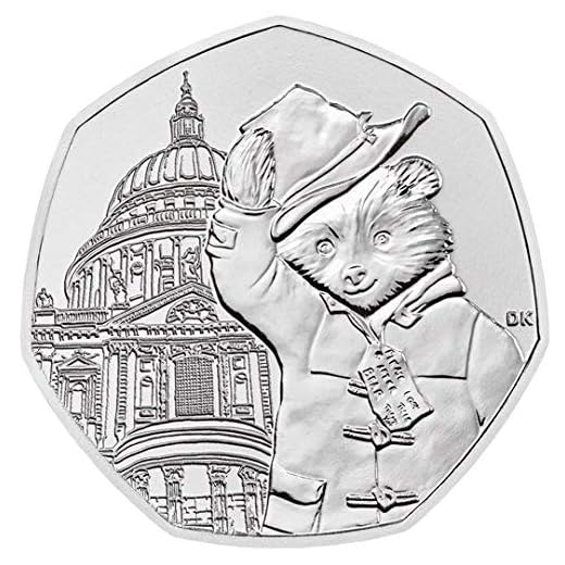 Paddington Bear 50p at St Paul's