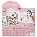 Depesche 12714_A Top Model Colouring and Sticker Book Kitty and Doggy, pink