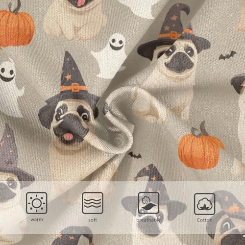 Girls Underwear Soft Cotton Halloween Pugs Kids Panties in Sizes 2/3t, 4t, 5t, 6 and 83