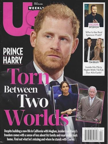 US Weekly Magazine January 26th 2026 Prince Harry