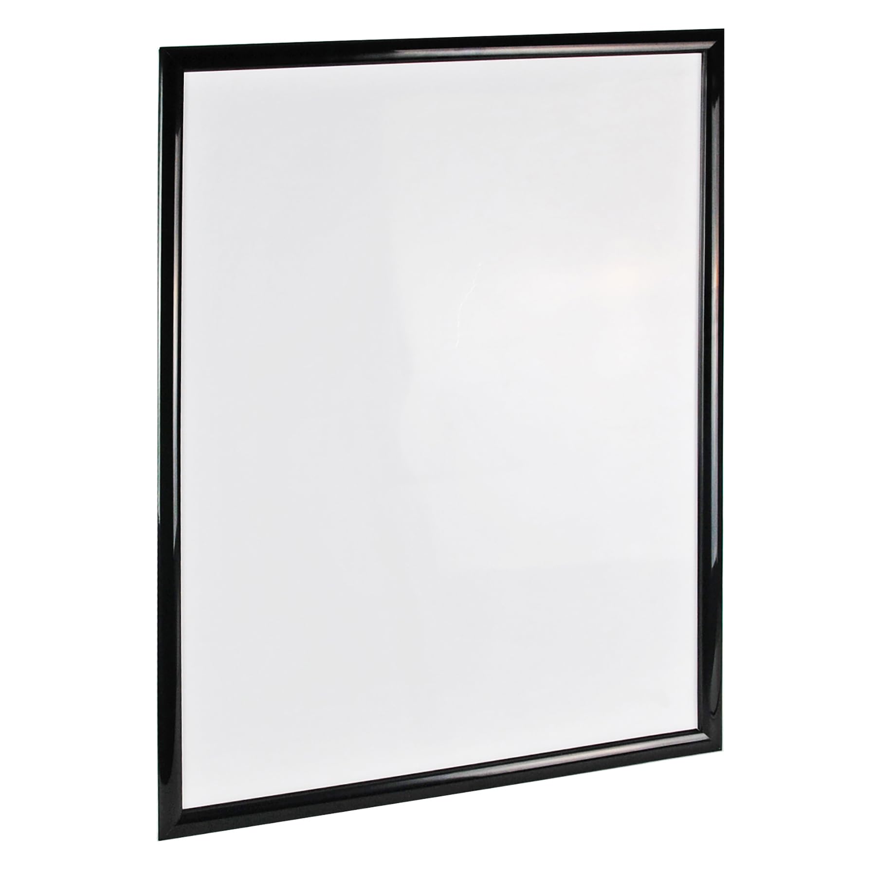 Azar Displays 300342-BLK Wall Mount Plastic Snap Poster Frame 22" x 28" Portrait/Landscape Sign Holder Frame