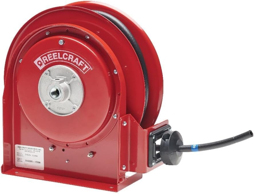 Reelcraft F4525-OLP-BW - 5/16" x 25ft Reel for Pavement Release Agent