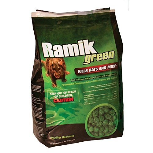Ramik New Brute 116339 4LB Box Nuggets Green Rat Rodent Bait Poison Works