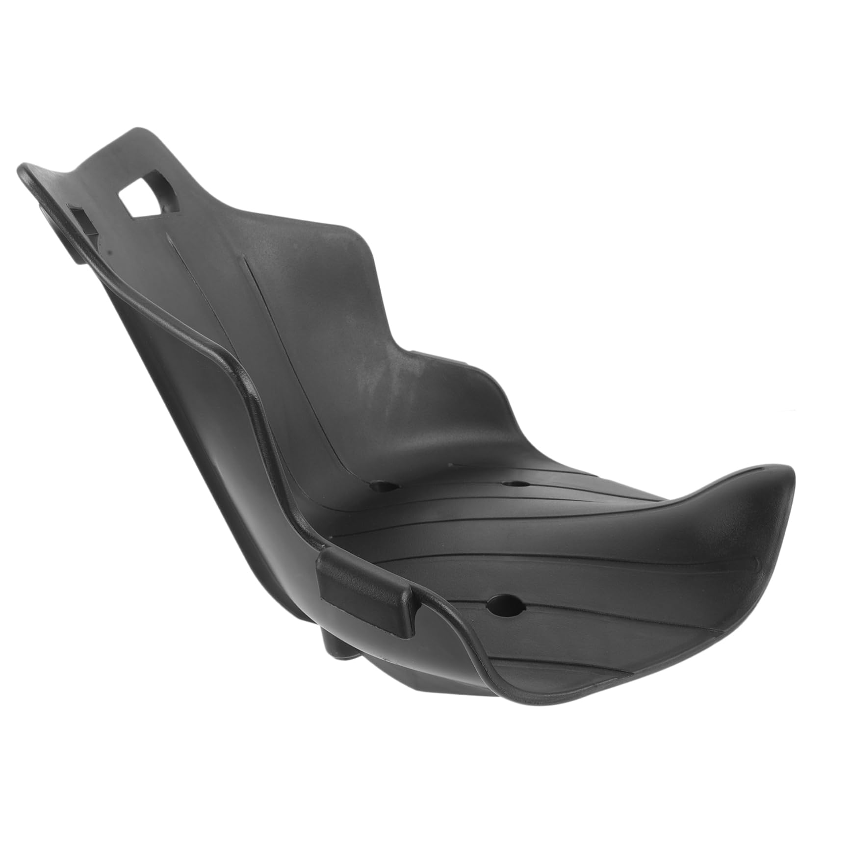 Siège de Remplacement Noir en PP Compact et Facile à Installer pour Kart et Scooter Électrique, Accessoire Élégant pour Karting et Drift Trike