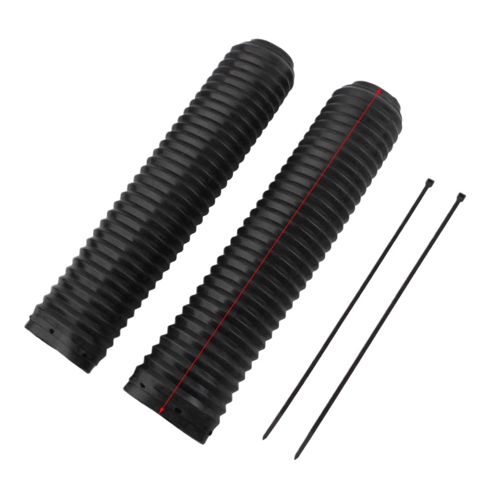 Couvercle De Garde De Fourche Noir Compatible avec Suzuki DRZ400 DRZ400E DRZ400S Et Kawasaki KLX400R