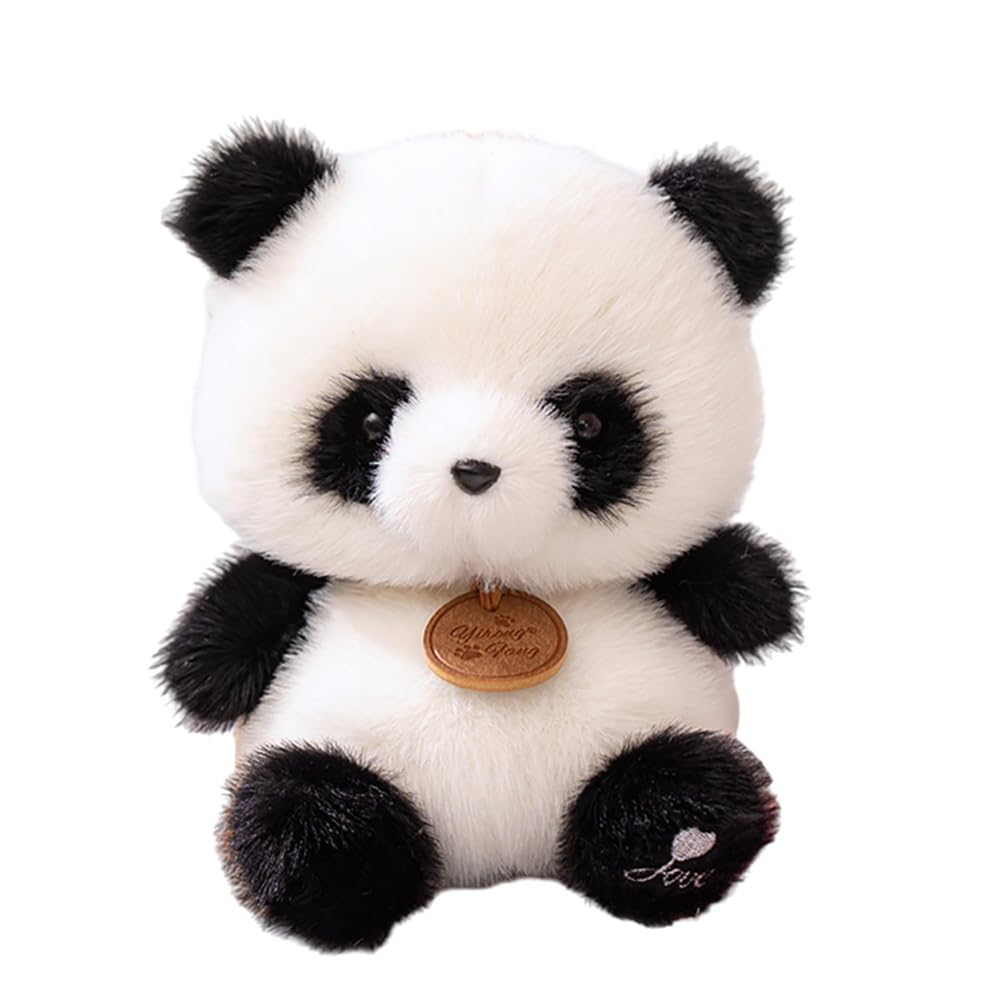 6inch Panda Stuffed Animal Stuffed Pandas Plushie Toys Birthday Christmas Valentines Day Gifts for Kid Boys Girls Panda