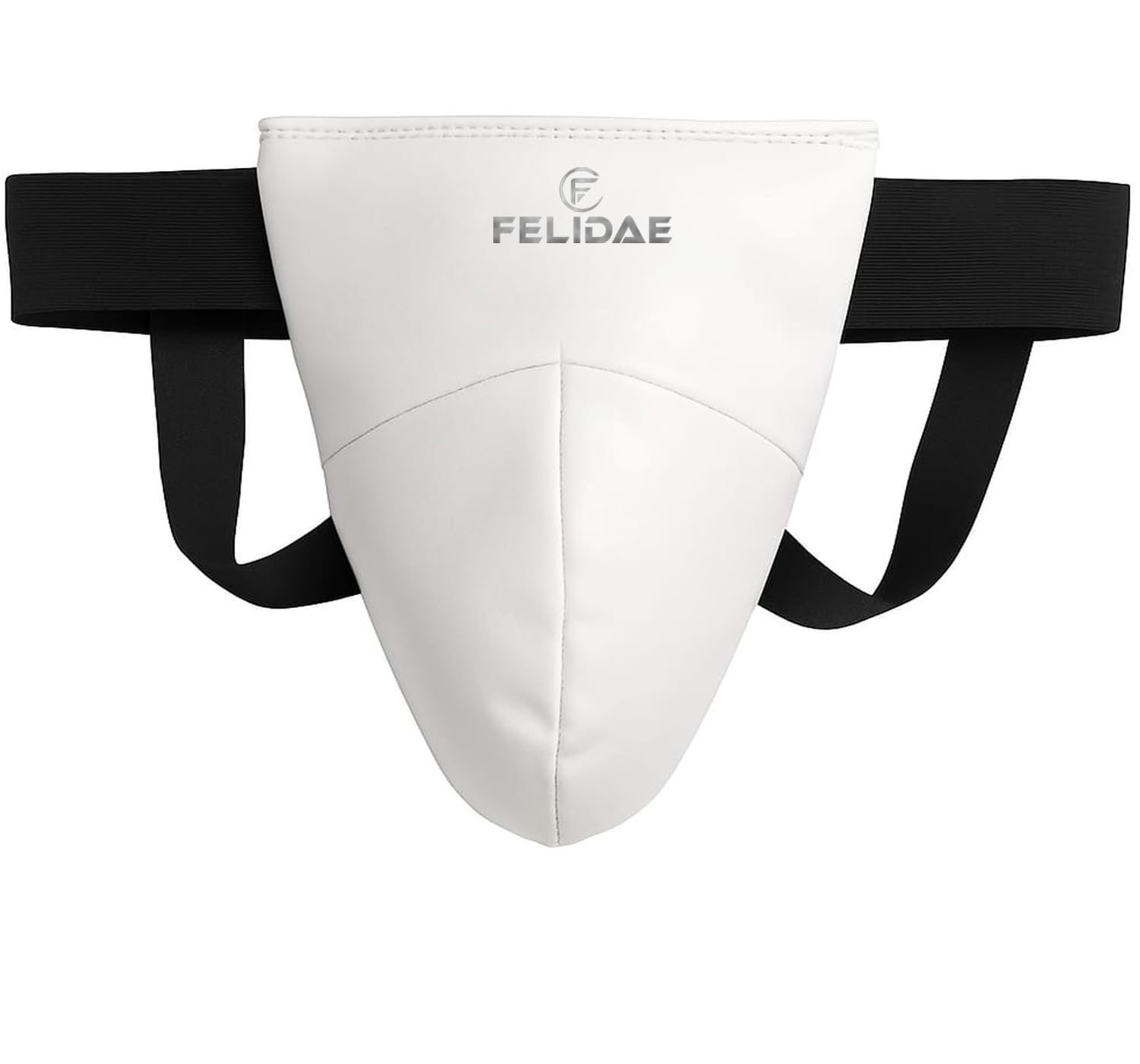 FELIDAE Groin Guard for Boxing, Muay Thai, Kickboxing and MMA Fighting, Maya Hide Leather Abdo Gear for Martial Arts Training, Men Jockstrap Abdominal Protector for Sparring, Taekwondo (Medium)-image-6