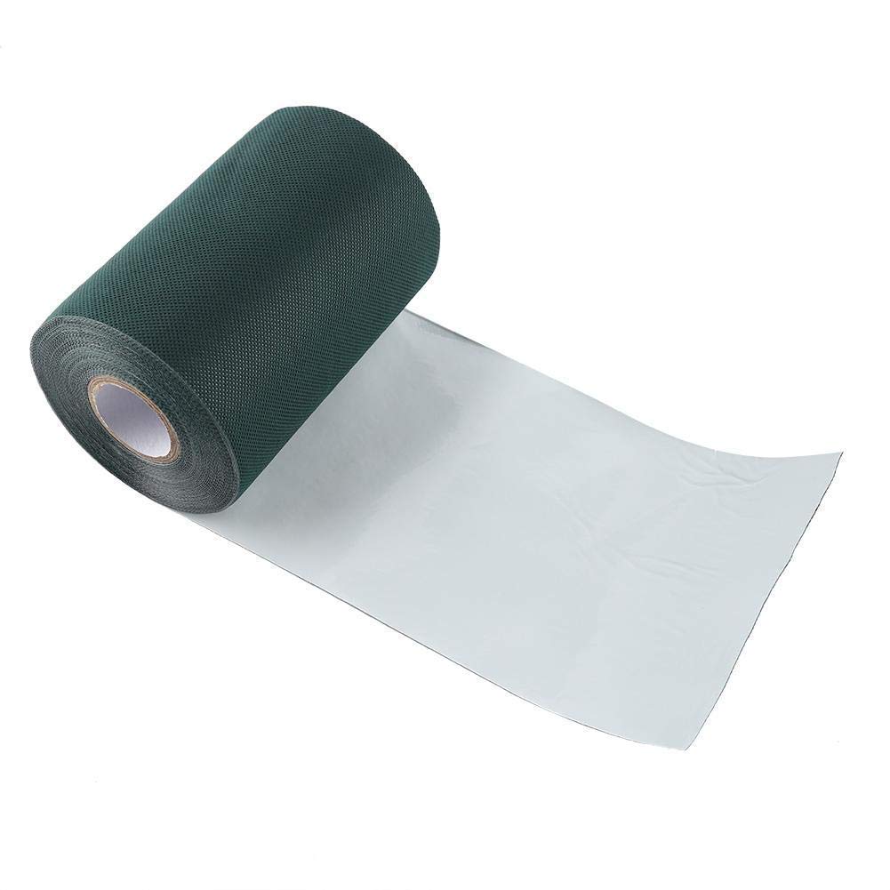 Tosuny Ruban Adhésif de Pelouse, 15 * 1000cm Artificiel Pelouse Auto-Adhésive Gazon Artificiel Reliant la Bande Ruban de Gazon synthétique imperméable, résistant aux intempéries