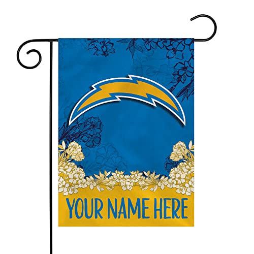 Image of Rico Industries NFL Standard /Primary Personalized 13 inch x 18 inch Double Sided Garden Flag