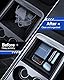 LANTU 3 Pcs Zubehör für Tesla Model Y 2021-2024 und Model 3 2021-2023, Mittelkonsole Organizer, Armlehne Aufbewahrungsbox und Versteckte Aufbewahrungsbox (Nicht für Model 3 2024)