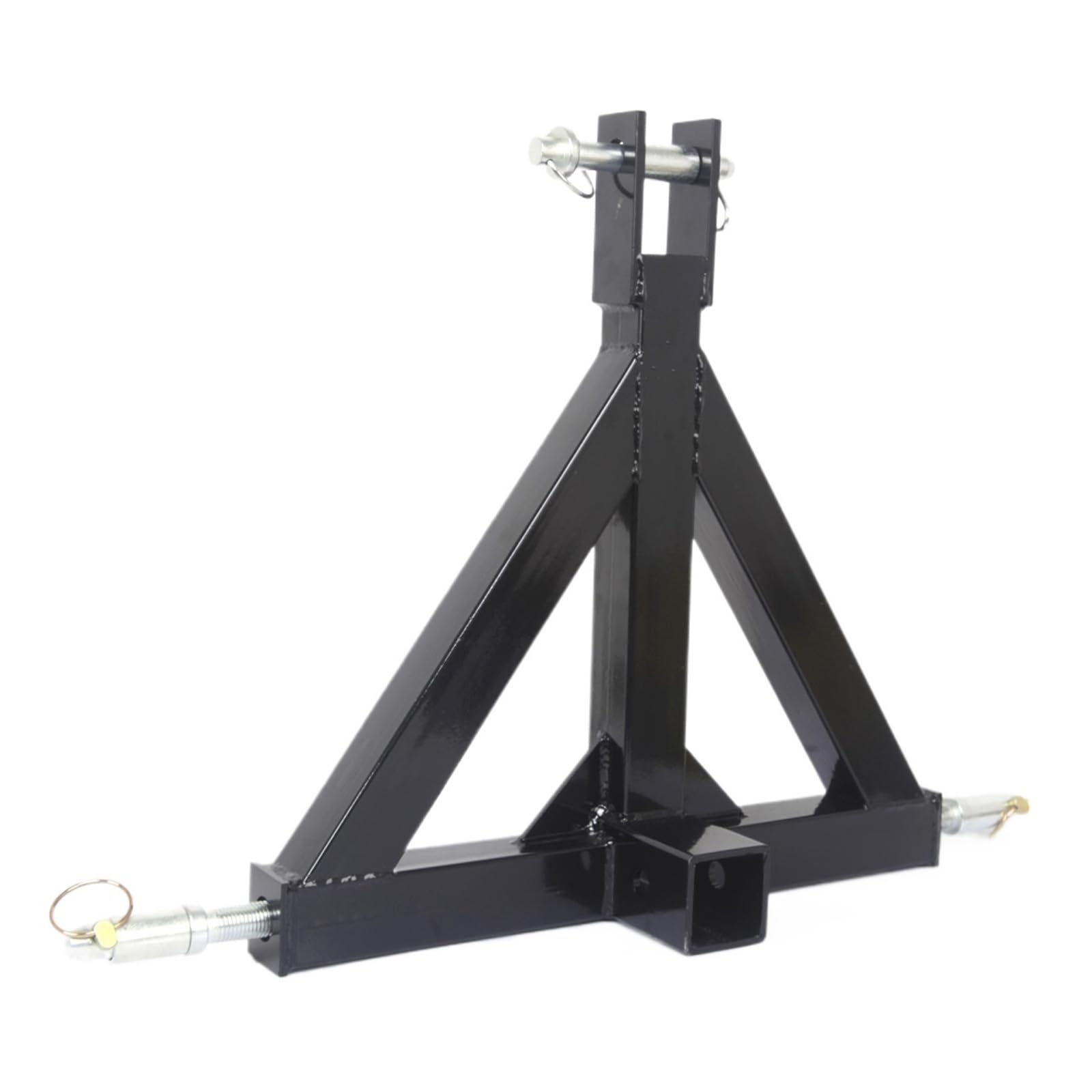 Enganche de Remolque de 3 Puntos 1 Adaptador de Barra Remolque for Tractor, implementos Acero for Tractores, Receptor Enganche 3 Puntos Alta Resistencia for Equipos agrícolas y remolques Transporte