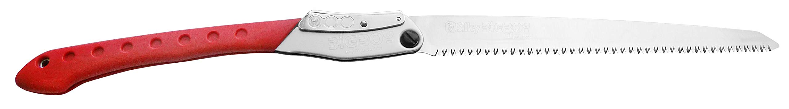 Silky BigBoy - Sierra plegable japonesa (incluye estuche grande, 360 mm, 7 dientes por pulgada), color rojo