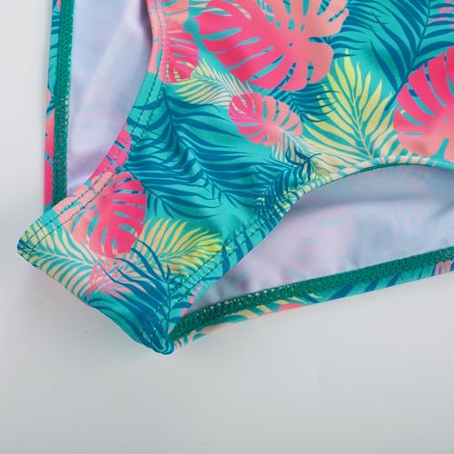 Image of GRACE KARIN Girls Long Sleeve Swimsuit Mermaid Bathing Suit Rash Guard Swimwear 4 Piece Size 5-12