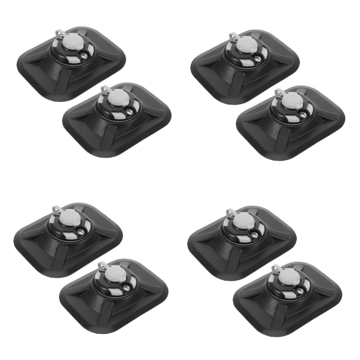 Toddmomy 4 Set Per Canne Base Per Kayak E Accessorio Resistente Per 2 * 4