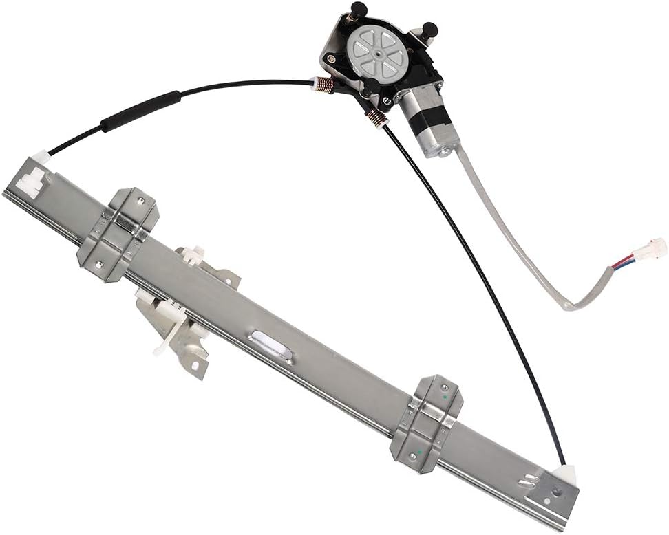 Front Left Driver Side+Front Right Passenger Side Power Window Regulators with Motor fits for Suzuki Grand Vitara 1999-2005,for Suzuki XL-7 2002-2006 741-974 741-975