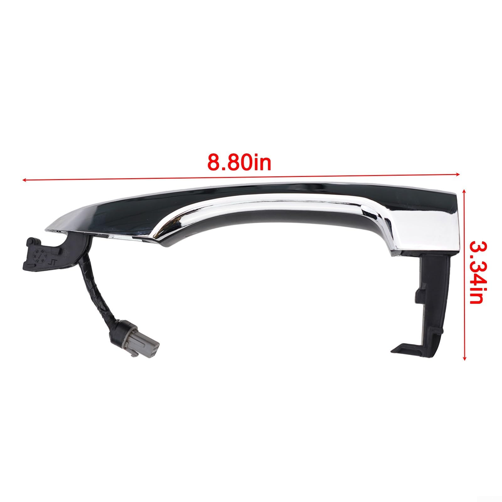 SPORTARC per for smart Key Equipaggiata Maniglia Esterna Anteriore Sinistra per for hyundai per for tucson (2016 2021), Codice Parte OEM 82651D3710