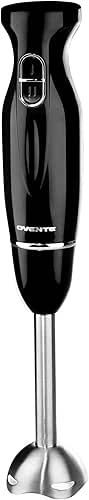 OVENTE Immersion Hand Blender, 300W Electric Handheld Portable Stick Mixer