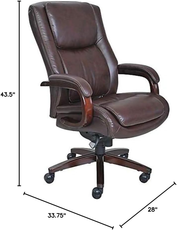 Dimensions of the La-Z-Boy Winston Executive Office Chair