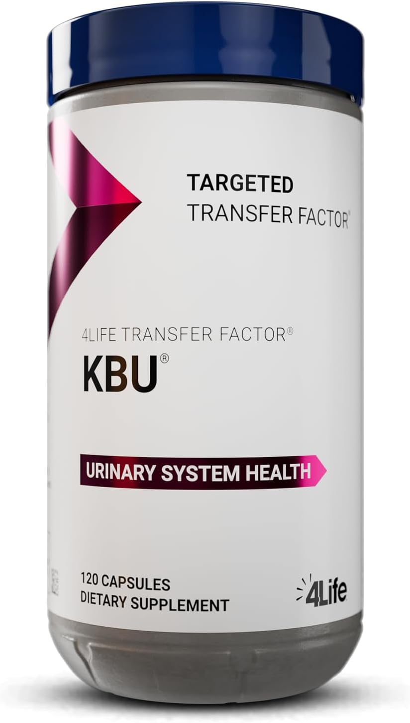 KBU, Urinary Supplement, Transfer Factor for Bladder & Kidney Health with Cranberry, Blueberry, Dandelion & Juniper Berry - 120 Veggie Capsules