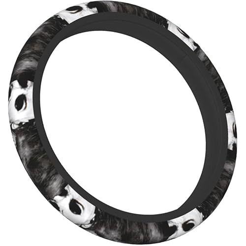 Lajeri Car Steering Wheel Cover Elastic Protective Cover, 15 inches Suitable for Most Cars, SUVs, Trucks