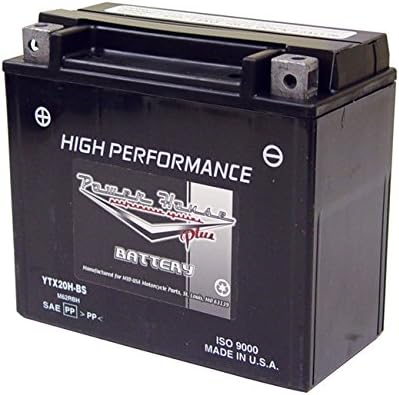 Power House 10023 Black Plus Maintenance Free Batteries For 12 V Models