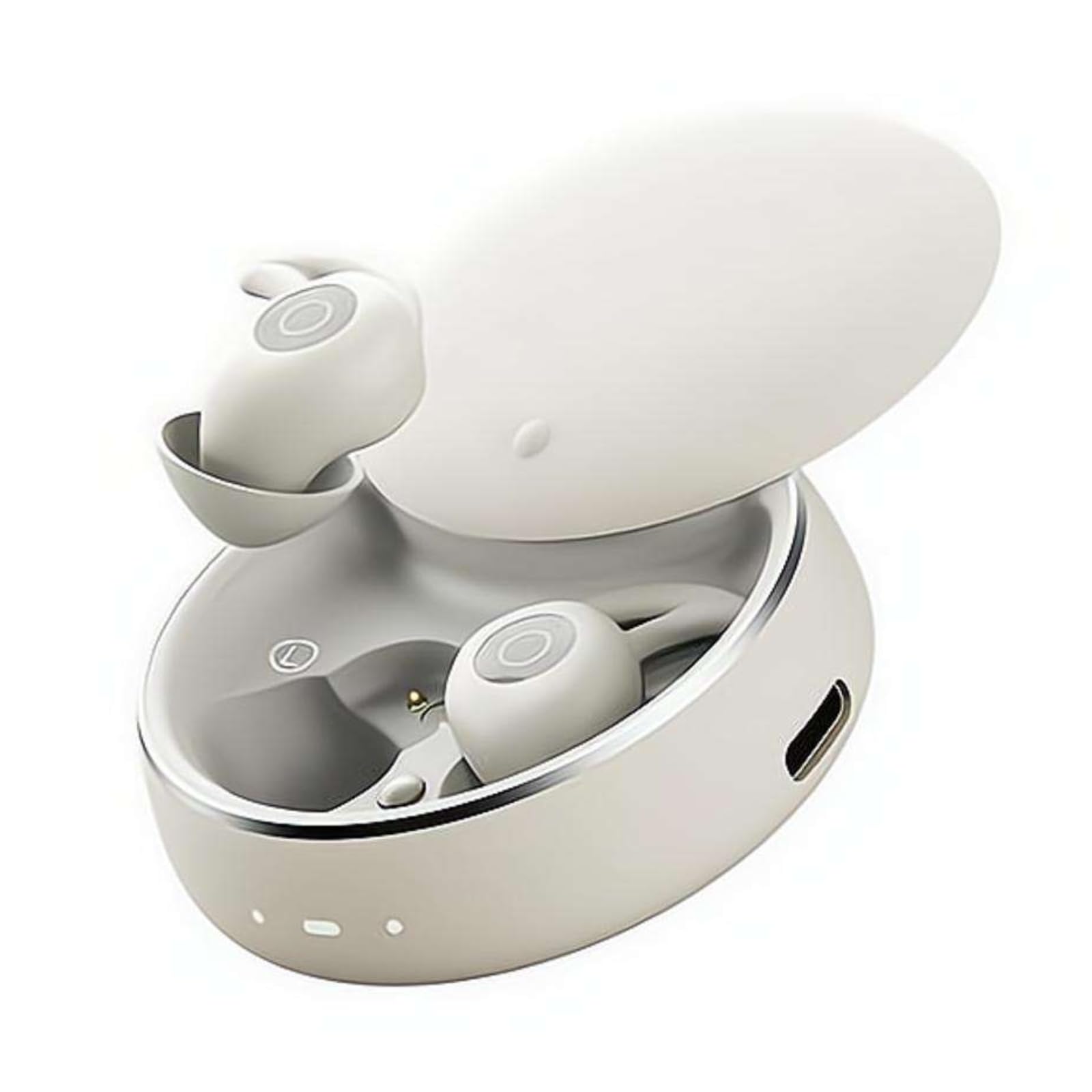 Auriculares Bluetooth compatibles con casco para dormir, auriculares inalámbricos con ajuste seguro de silicona, auriculares de aislamiento de ruido para navegación GPS y música, tiempo de