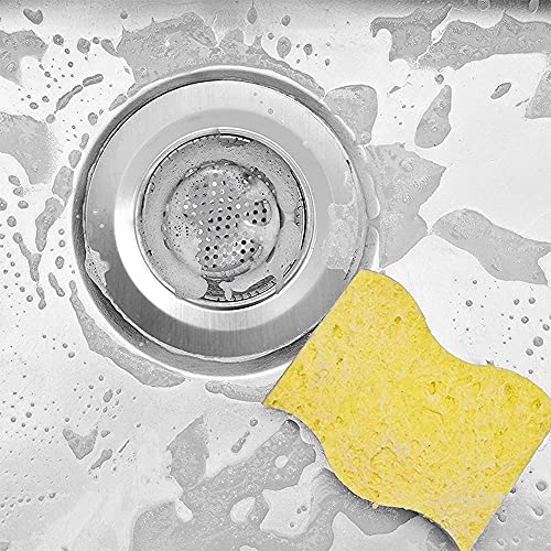 Coladores de acero inox para fregadero, 2 piezas, 4.5 pulg miniatura 6