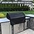Grill Cover Replacement Parts for Built in 42 Inch Grills Alfresco Wolf OG42 Heavy Duty Grill Cover Lynx and Twin Eagles 42" Built-in Grill Cover Black Grill Top Cover 1 Pack