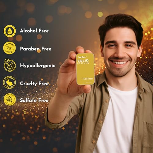 Image of Solid Perfume Combo - 212 1 & 1 Millionr | Long Lasting Solid Wax Perfume for Men & Women | Alcohol-Free, Travel-Friendly Pocket Perfume (12g Each) (1 Million + 212)