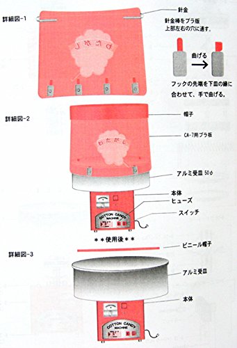 Amazon.co.jp: 綿菓子機CA-7型 : 産業・研究開発用品