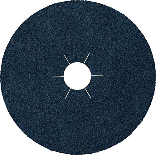Klingspor 242807 Discos de Fibra Vulcanizados, CS 565, 30 Forma de Perforación, 40 Grano, 180 mm x 22 mm