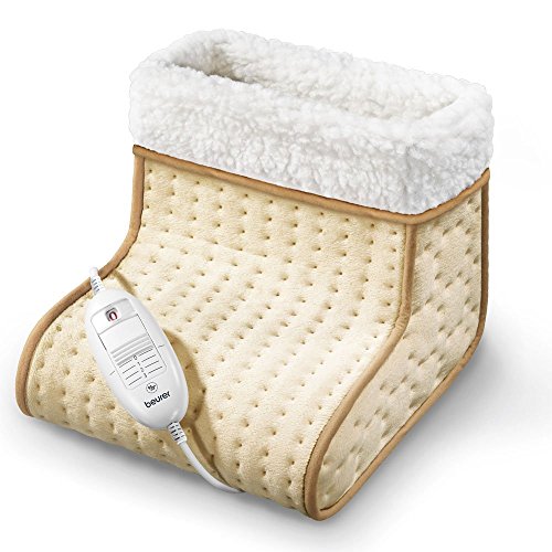 Beurer FW 20 Fußwärmer, mit Teddyfutter, 3 Temperaturstufen,...