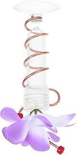 Happyyami Feeder Clear Bird Feeder Window Bird Feed Clear Container Window Suction Cups Plastic Containers Trays Decorative Sucker Birds Feeder Hanging Hummingbird Feeder Suction Cup Feeder