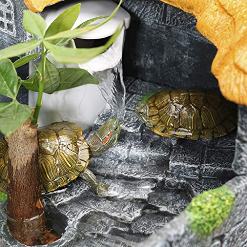 Aquaria Creative Retro Original Fish Tank Aquarium Thuis Aquarium Turtle Tank Aquarium (Size : S) - Afbeelding 6