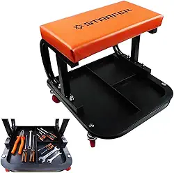 Banqueta para Mecânico Assento Fixo - Starfer