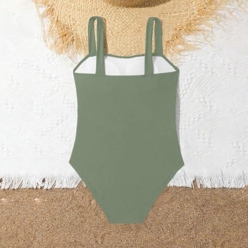 Girls One-Piece Swimsuit Stylish Cutouts Bathing Suit Summer Beachwear 8-12 Years4