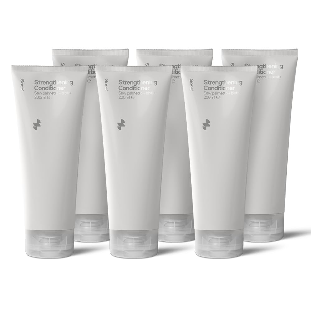 Sons Balsamo Rinforzante per Uomo, Formula Anti-DHT per una Ricrescita Forte e Folta, con Saw Palmetto, Olio di Argan e Biotina, Trattamento per Perdita e Diradamento dei Capelli, Fornitura 6 Mesi