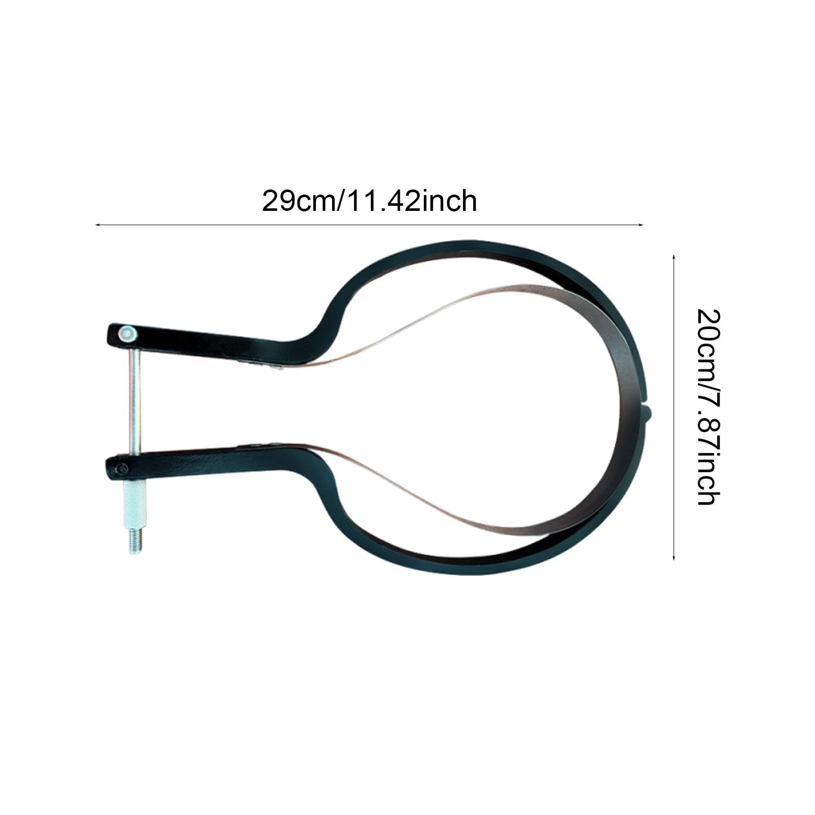 Taglierina Pong per Rifinitura Gomma Racchette, Kit Taglio Universale per Penhold e Shakehand, Strumento Regolabile e Stabile