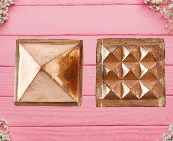Copper Pyramid Vastu Remedies for North East Home Vastu Dosh 1.25 Inch Approx