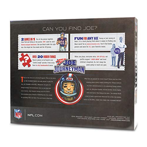 YouTheFan NFL Tennessee Titans Joe Journeyman Search Puzzle - image 2