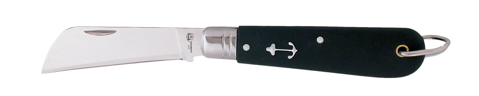 IMEX EL Zorro 54002 - Navaja Marinera, Color Negro, 8 cm