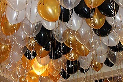 Jindal Party Products Happy Birthday Latex Rubber Balloon, Pack Of 40 Pcs, Multicolour - Image 6 thumbnail