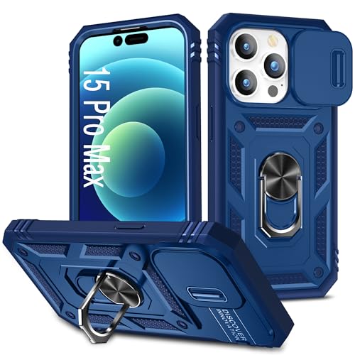Coque compatible avec Max antichoc avec lentille coulissante