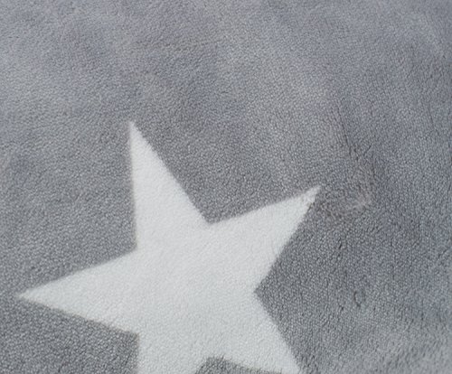 Gözze Cuscino Rossoolo, Polyester, Argento, 70 x