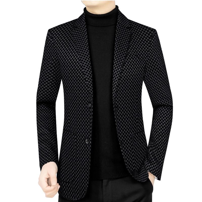 Casual Blazers Mens Casual Blazers Suit Jackets Slim Fit Two Button Sport Coats Lightweight Business Western Sport Coats