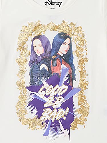 Disney Descendants Movie Mal & Evie Girls 2-Pack T-Shirt Bundle Set3