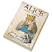 Taccuino Notebook Copertina ALICE NEL PAESE DELLE MERAVIGLIE di Lewis Carrol, Taccuino Pagine Bianche, Rilegato Filo Refe, Copertina Morbida, Tascabile 12x17 cm, 176 Pagine