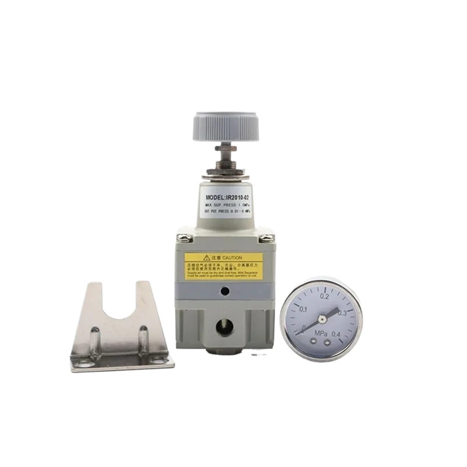 TIR1000 2000 3000 Tipo di valvola dell'aria del regolatore di precisione G1/8 1/4 3/8 1/2 componenti pneumatici (TIR3010-04-G1-2)